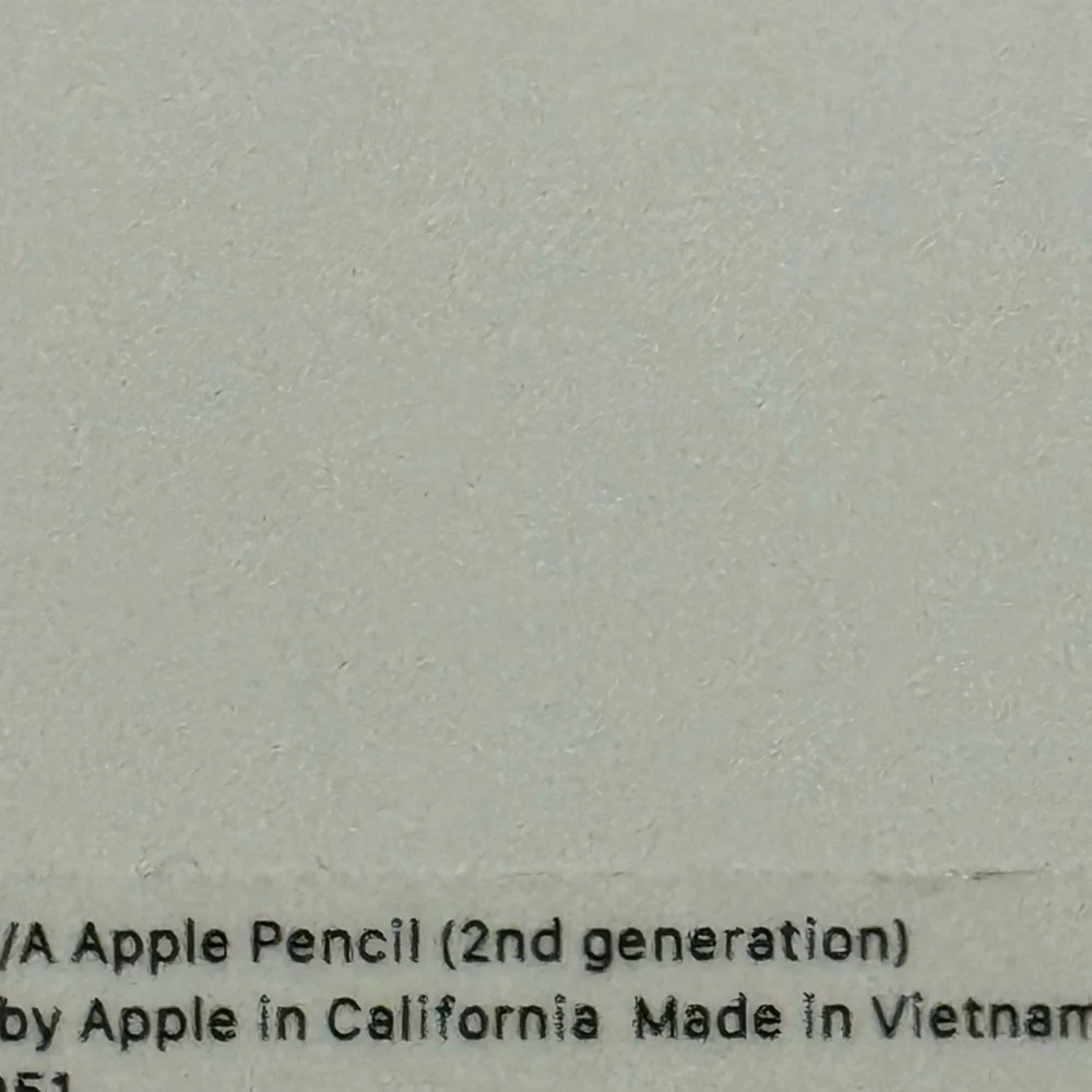 Apple Pencil 2nd gen